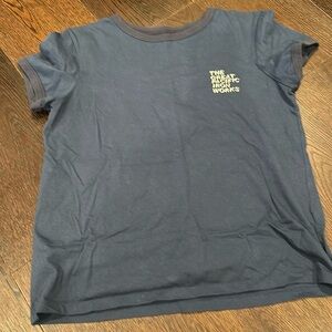 Dark Blue Patagonia Cotton Ringer T Shirt